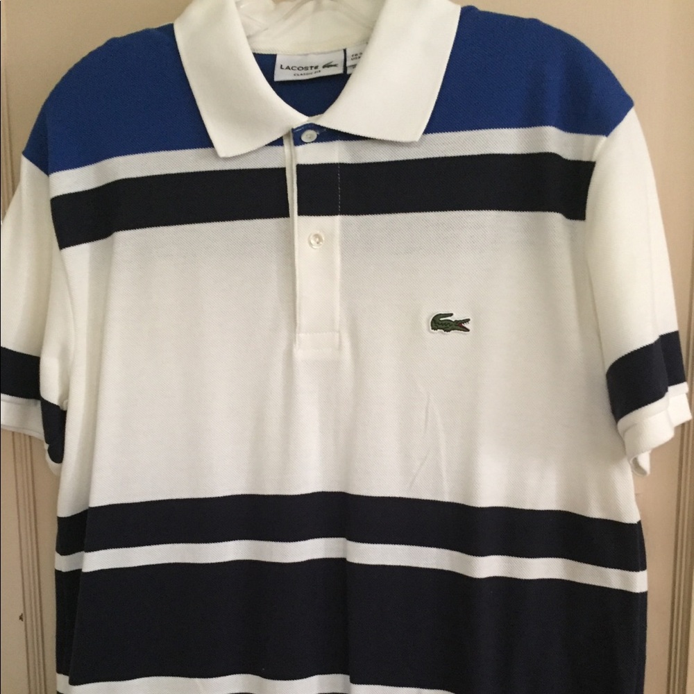 NEW Lacoste Men’s Polo Shirt Size M classic fit